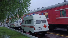 В Минздраве рассказали о состоянии пострадавших при сходе поезда в Коми