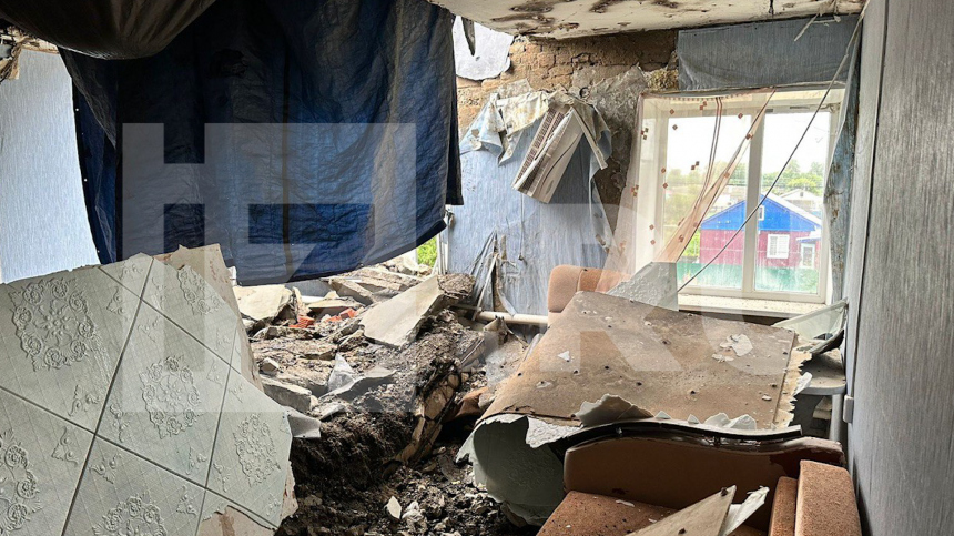 Крыша рухнула в многоквартирном доме в Пензенской области