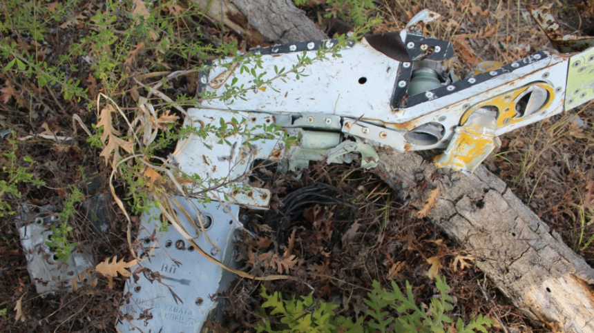 Военный самолет потерпел крушение в Грузии