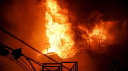 Нефтебазы в Краснодарском крае загорелись в результате атаки беспилотника ВСУ