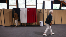 «Национальное объединение» Марин Ле Пен лидирует на выборах во Франции