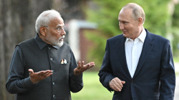 Путин принял премьер-министра Индии Моди в резиденции в Ново-Огарево. Главное