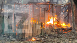 В огне более 60 гектаров: пожар под Новороссийском тушат вертолеты и самолет