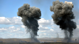 В Туапсе возник пожар из-за падения обломков беспилотника ВСУ