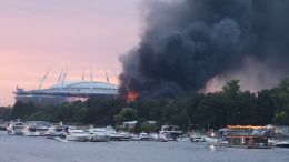 Сгоревший спортклуб в Петербурге могли поджечь