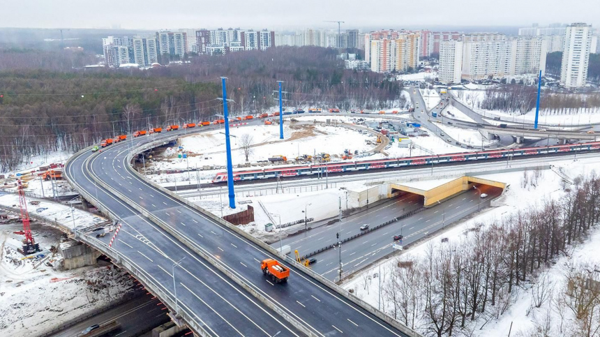 Собянин: открыта дорога-связка между МСД и Варшавским шоссе