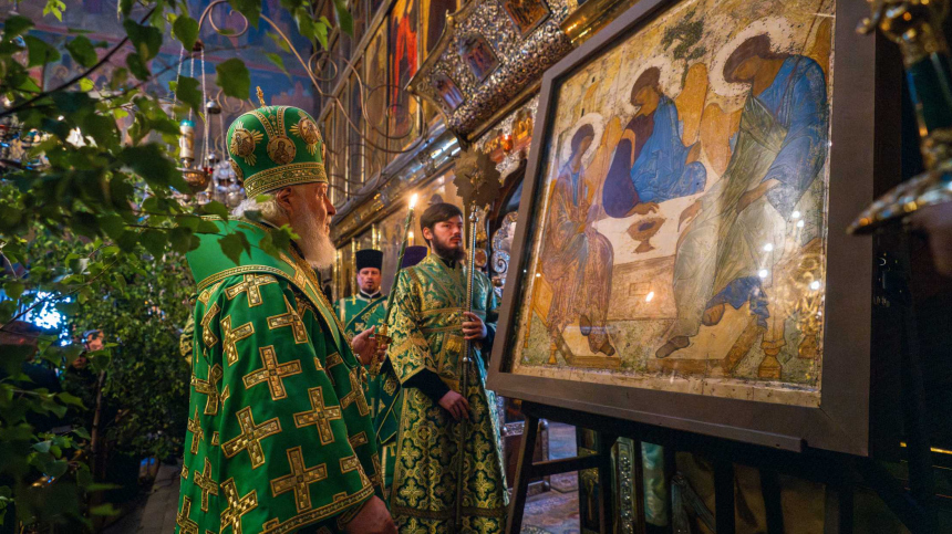 «Троица» Андрея Рублева: какие тайны зашифрованы в знаменитой иконе