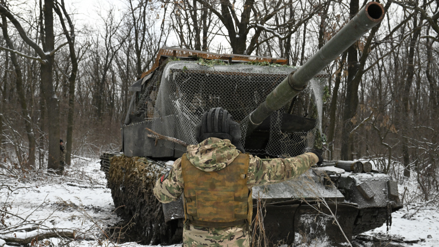 Т-80БМ разнес «опорник» ВСУ. Лучшее видео из зоны СВО