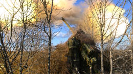 Гаубица «Мста-Б» разнесла «опорник» ВСУ. Лучшее видео из зоны СВО