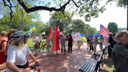 В Вашингтоне украинские провокаторы попытались сорвать акцию «Бессмертный полк»