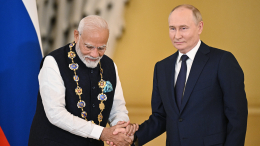 Путин принял приглашение Моди посетить Индию