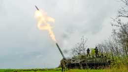 Российские «Тюльпаны» сравняли с землей пункт управления ВСУ