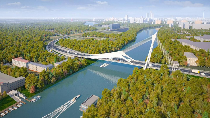 Собянин: мост-парус через Москву-реку появится на западе столицы