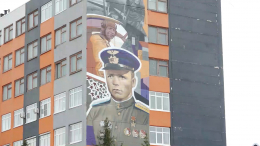 В Вологде завершили серию муралов с портретами Героев ВОВ
