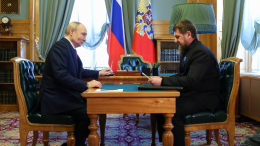 Владимир Путин провел встречу с Рамзаном Кадыровым