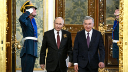 Путин встретился с президентом Узбекистана в Кремле