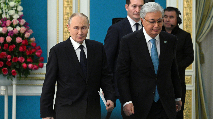 Путин обсудил с Токаевым итоги российско-украинских переговоров в Стамбуле