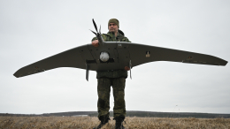 Российский беспилотник Zаlа в действии. Лучшее видео из зоны СВО