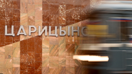 Мужчина погиб при падении на рельсы на станции метро «Царицыно»