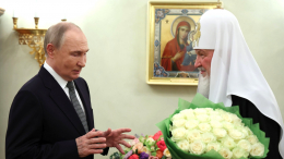 Путин поблагодарил патриарха Кирилла за поддержку русской культуры и языка