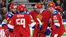 Сборная России поднялась на вершину рейтинга Международной федерации хоккея