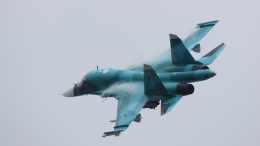 Су-34 нанес удар по пункту временной дислокации ВСУ. Лучшее видео из зоны СВО