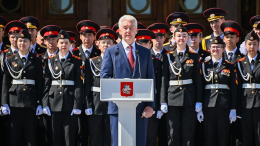 Сергей Собянин принял участие в юбилейном параде кадет
