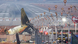 Самолет потерпел крушение на востоке Южной Кореи