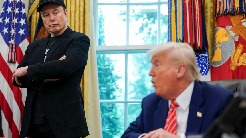 Трамп назвал Маска на 50% гением и на 50% мальчиком