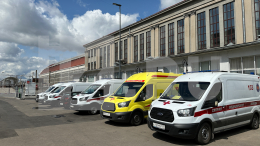 Московские врачи оказывают помощь пострадавшим под Брянском