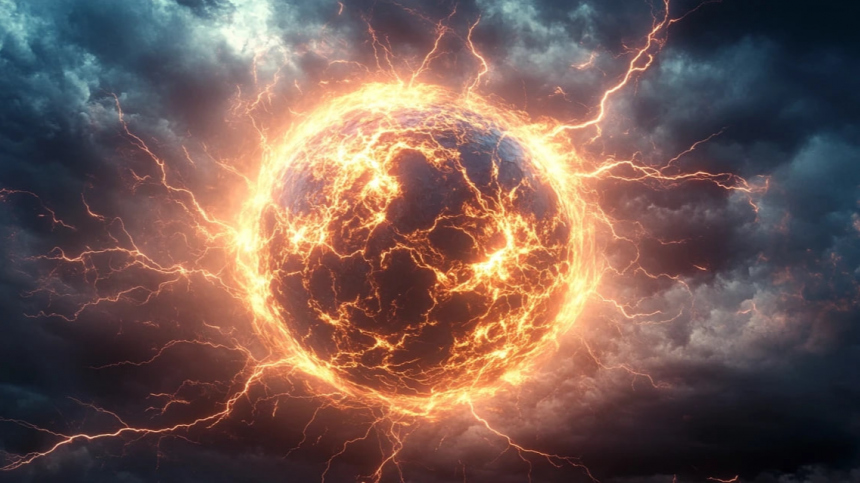 Яркий светящийся шар: что делать при встрече с шаровой молнией