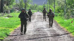 Российские бойцы освободили село Троицкое в ДНР