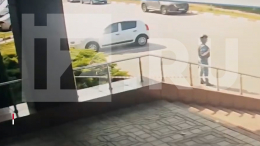 Опубликовано видео атаки ВСУ на белгородский суд — в момент удара в здании был губернатор Гладков