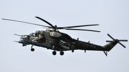 Вертолет Ми-35М нанес удар по позициям ВСУ. Лучшее видео из зоны СВО