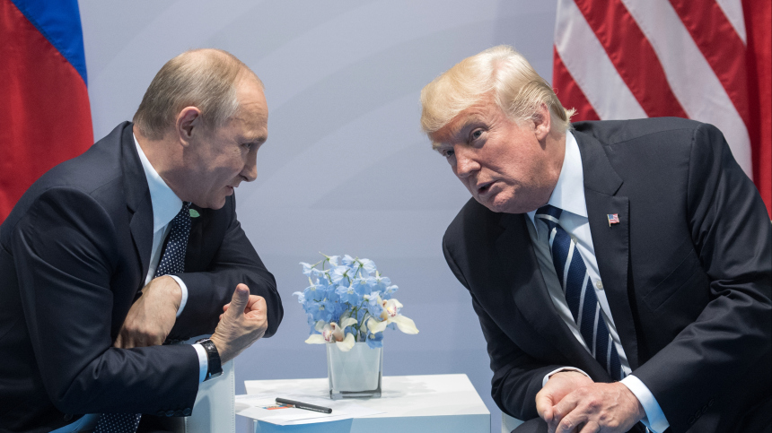Путин провел телефонный разговор с Трампом