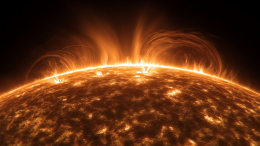 Сильнейшую вспышку за месяц зафиксировали на Солнце