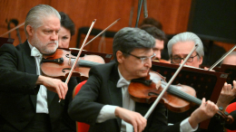 Большой симфонический оркестр провел концерт в Баку после эвакуации из Ирана