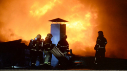 В Ростовской области после атаки БПЛА начался пожар на промышленном предприятии