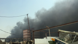 Взрыв произошел в районе военной базы Таджи к северу от Багдада