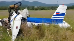 В Приморском крае разбился легкомоторный самолет