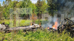 Легкомоторный самолет Як-18Т потерпел крушение в Подмосковье