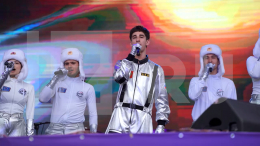 День молодежи отметили в парке Донецка