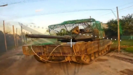 В уязвимое место: ВС РФ поразили танк Leopard в Сумской области