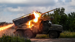 Расчет РСЗО «Град» уничтожил пункт управления дронами ВСУ. Лучшее видео из зоны СВО