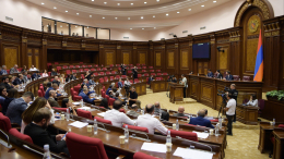 В парламенте Армении произошла потасовка