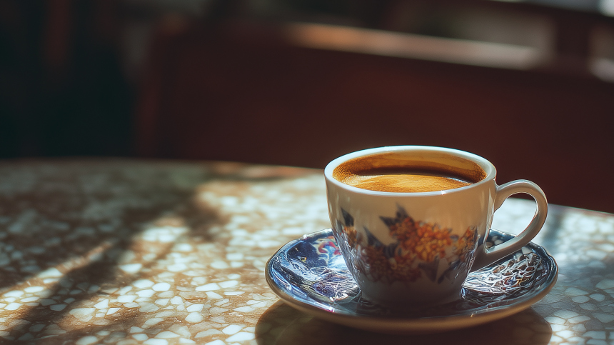 Как правильно пить кофе в жару