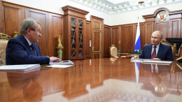 Владимир Путин провел встречу с президентом РАН Красниковым