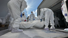 Россия передала Украине еще тысячу тел погибших