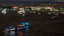 Два теплохода столкнулись в Петербурге