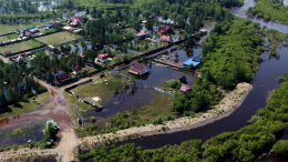 Аномальный паводок: Индигирка затопила 400 участков в Якутии